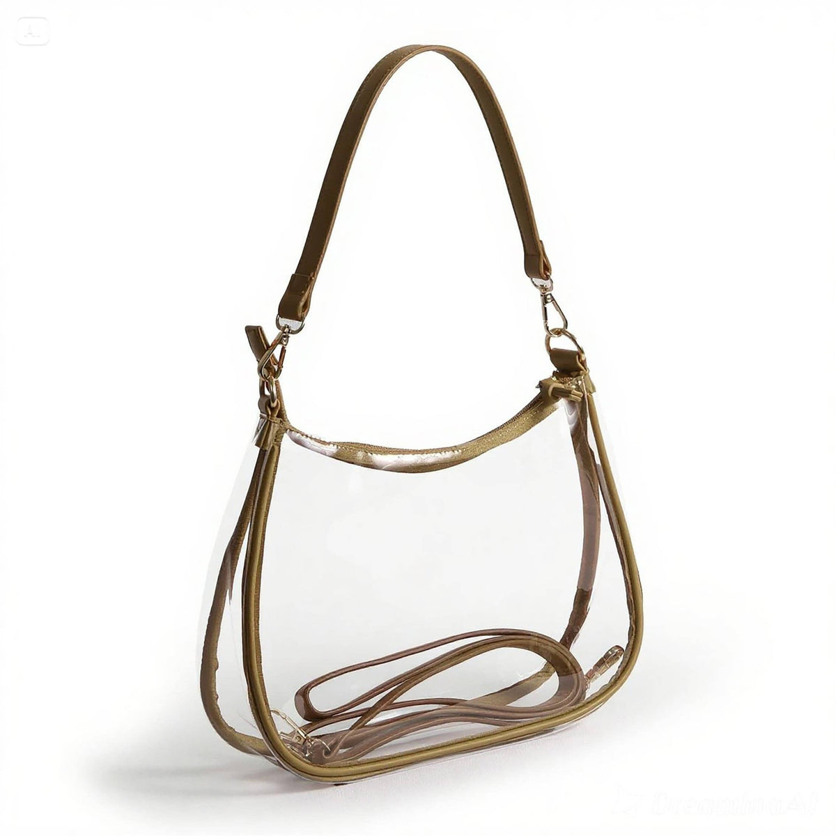 Florida State Seminoles Sara Clear Purse with Skinny Scarf – Large Stadium Bag