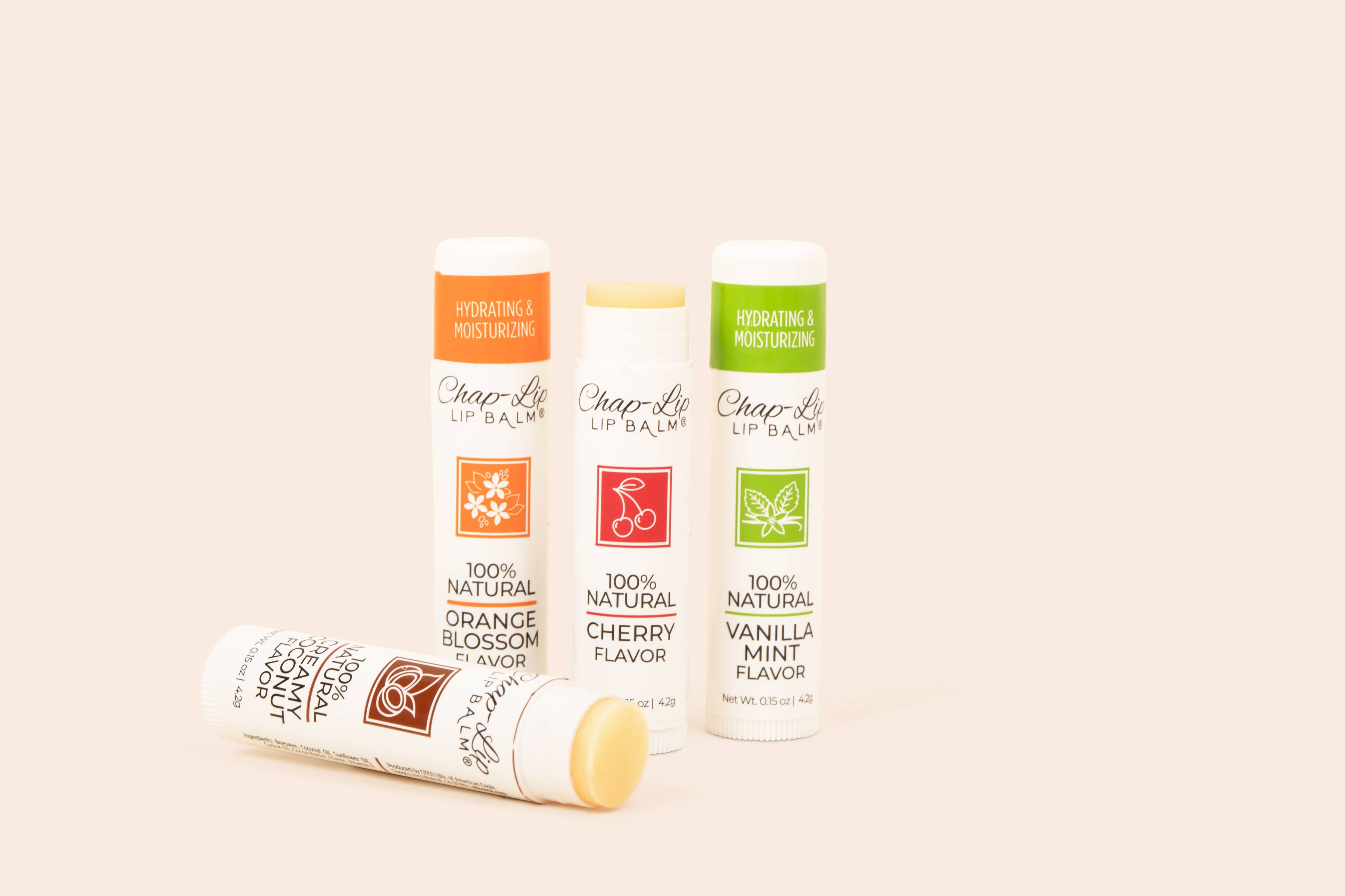 Chap-Lip Lip Balm 100% Natural (60 CT) Jar- Summer Perfect